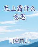 瓦上霜是什么意思